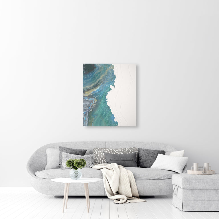 My Blue Supreme IV by Van Garret | stretched canvas wall art