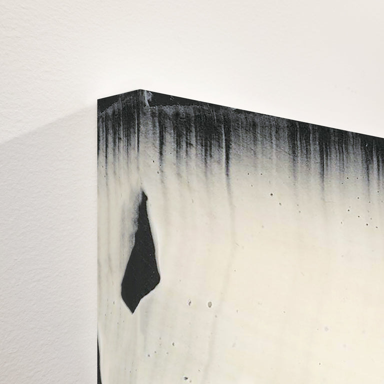 Overlap in Black and White by Victor Ryan | stretched canvas wall art