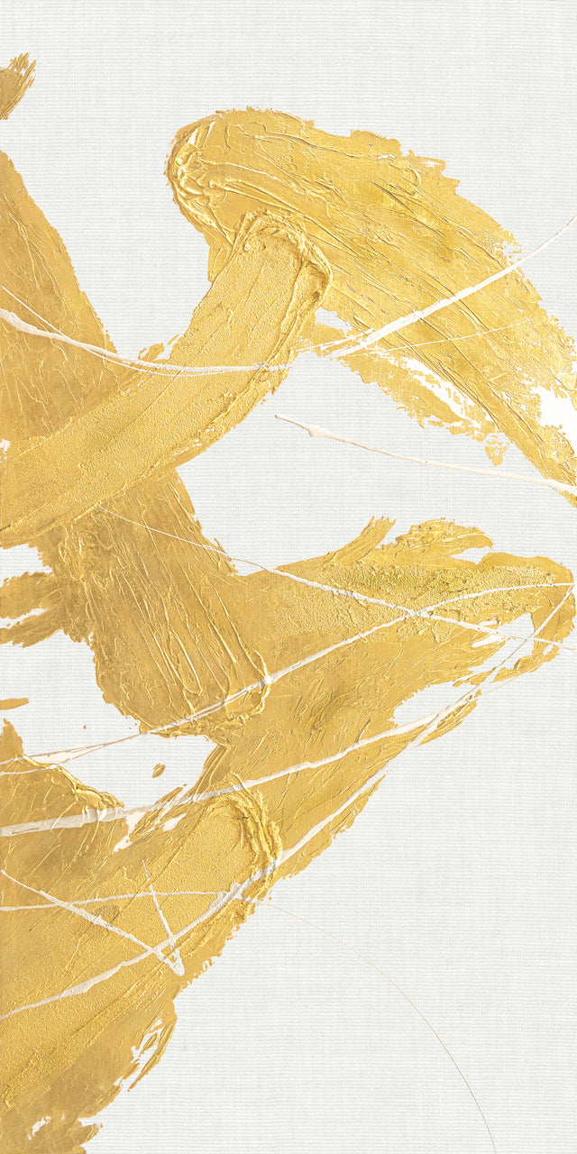 Golden Whirlwind III by Beverly Fuller | stretched canvas wall art