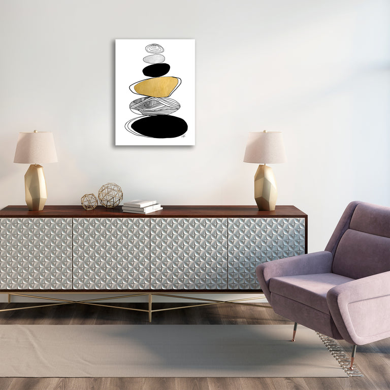 Crag V by Kelly Ellis (Canvas Wall Art)