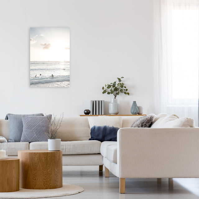 Plage avec Toi by Karyn Millet | stretched canvas wall art