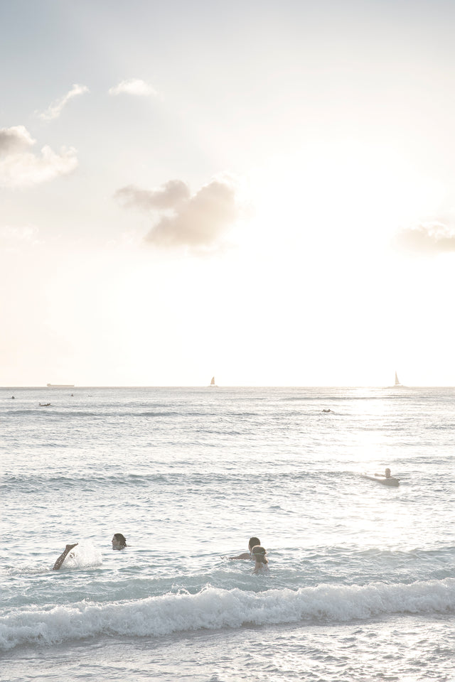 Plage avec Toi by Karyn Millet | stretched canvas wall art
