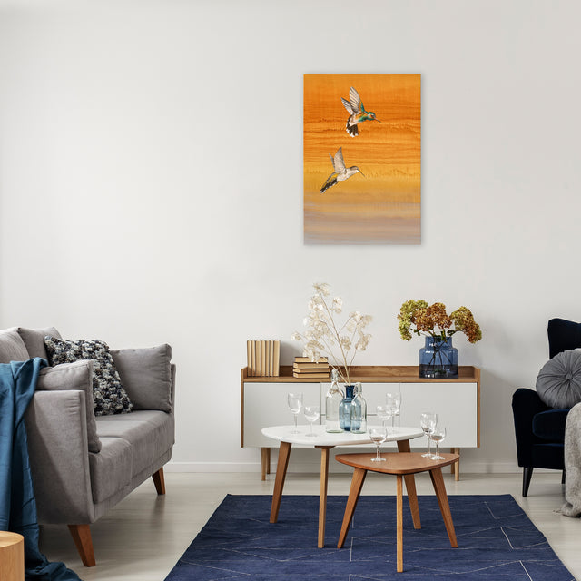 Quartered VII | stretched canvas wall art