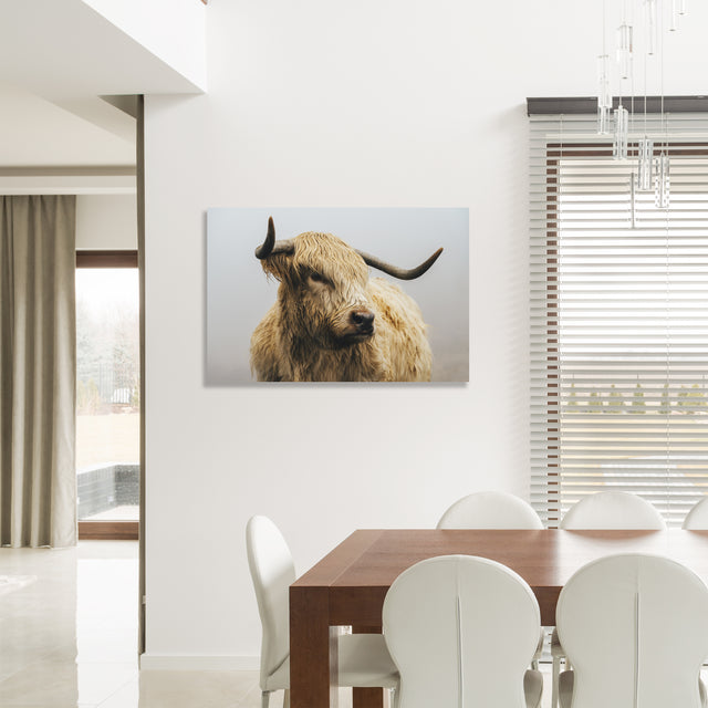 Misty Morning Highlands II by Adam Mowery | stretched canvas wall art