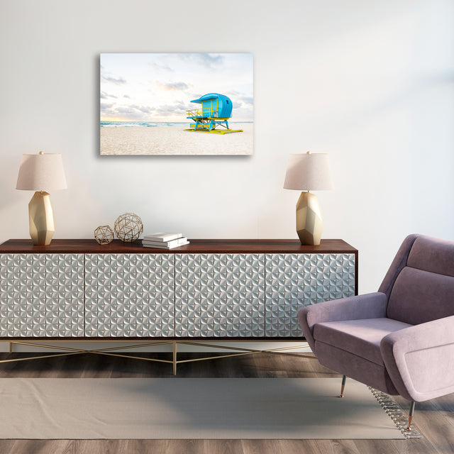 Lifeguard Stand II by Adam Mowery | stretched canvas wall art