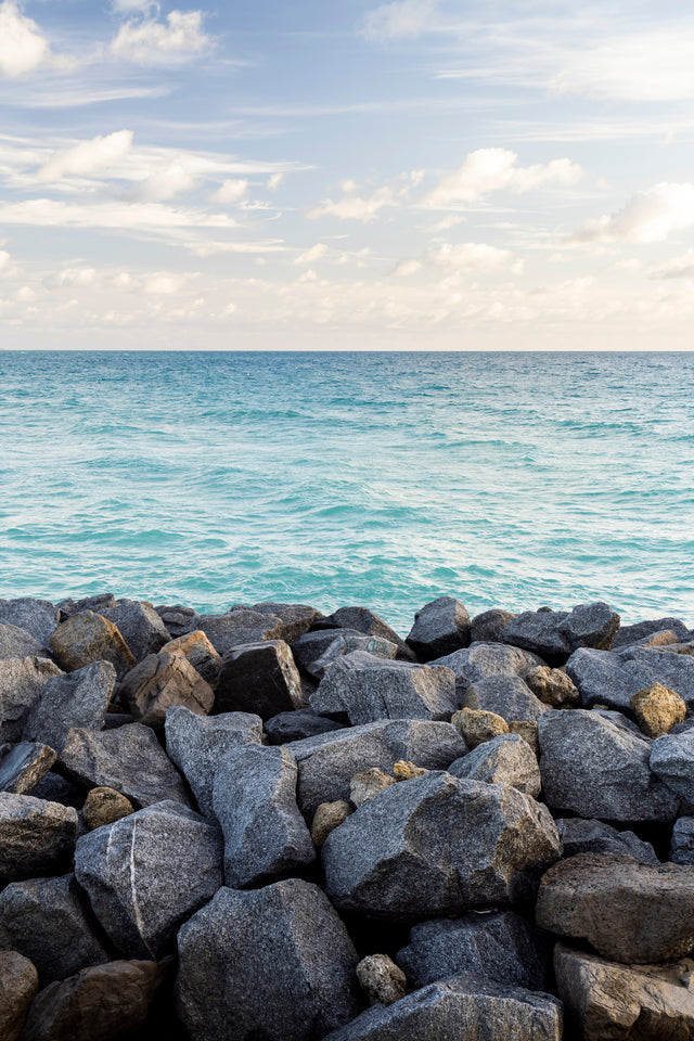 Rocky Shores by Adam Mowery | stretched canvas wall art
