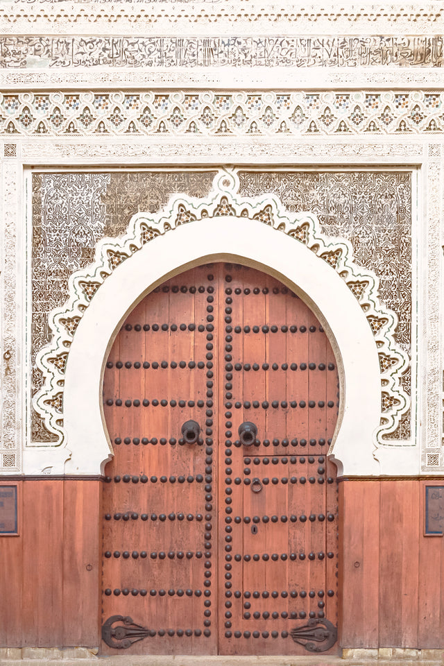 Fez Doorway by Richard Silver | stretched canvas wall art