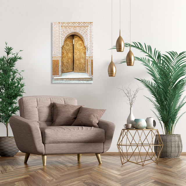 Tangier Door by Richard Silver | stretched canvas wall art