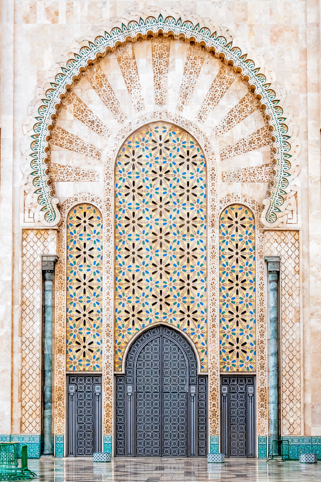 Mosque Door by Richard Silver | stretched canvas wall art