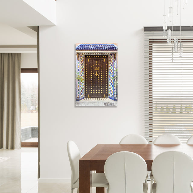 Marrakech Colored Tiles by Richard Silver | stretched canvas wall art