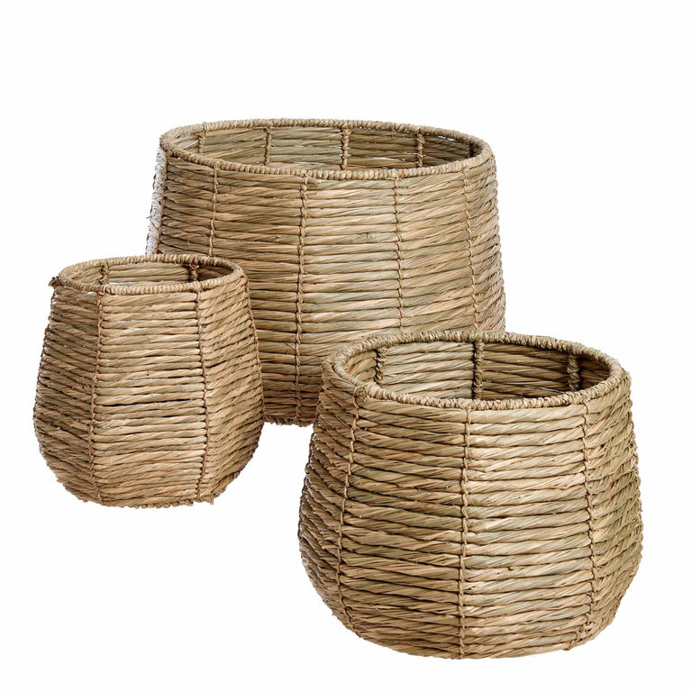 PESARO BASKETS (SET OF 3) | STORAGE