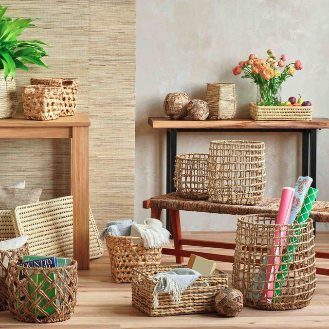 TRANIA BASKETS (SET OF 3) | STORAGE