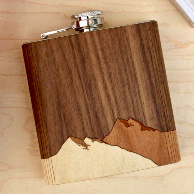 WOOD FLASKS