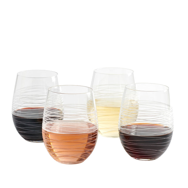 SOLIS STEMLESS WINE GLASS | GLASS