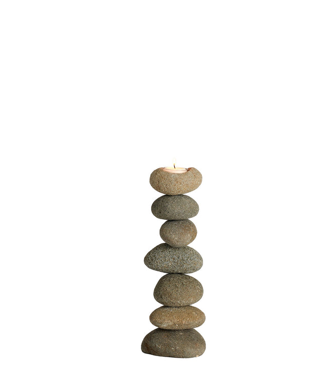 PEBBLESTACK CANDLEHOLDER | OBJECTS