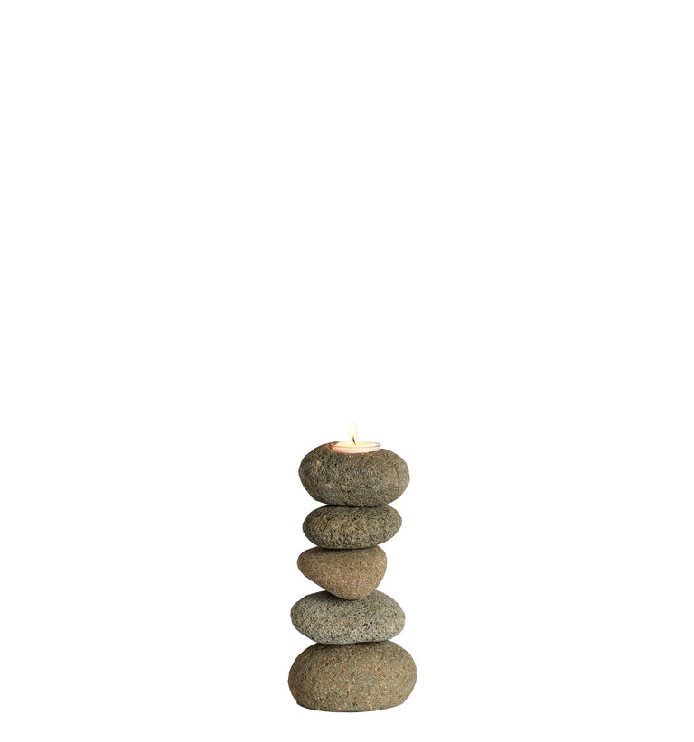PEBBLESTACK CANDLEHOLDER  | OBJECTS