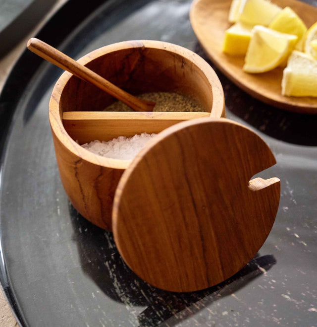 CHIKU SALT & PEPPER CELLAR | ENTERTAINING