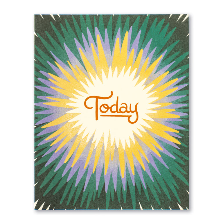 Today… | GREETING CARD - BIRTHDAY