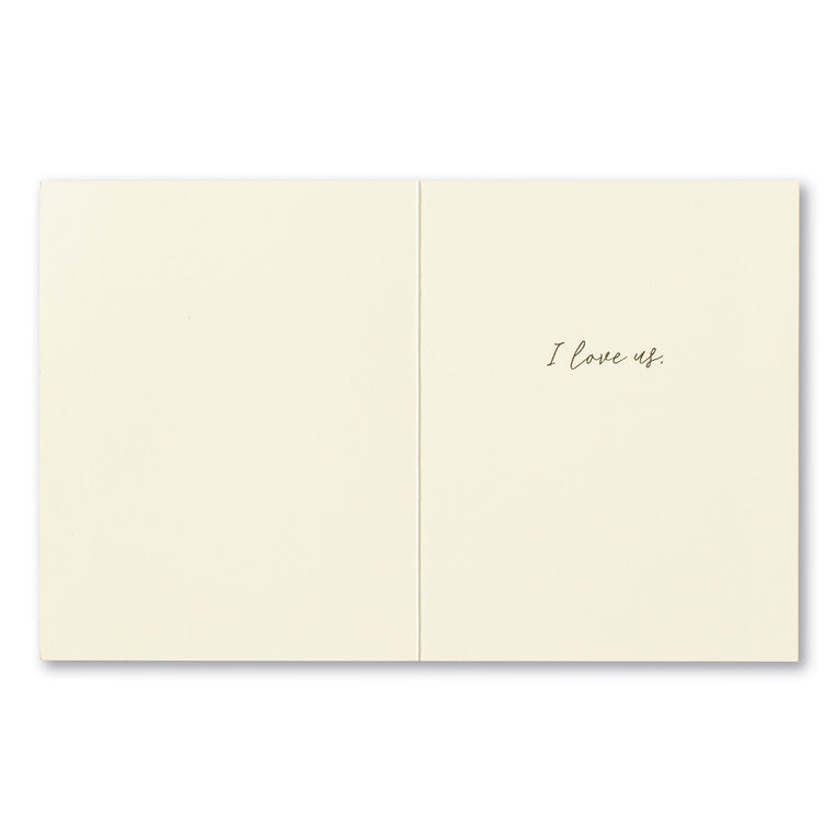 You (circle) me (circle) us | GREETING CARD - LOVE