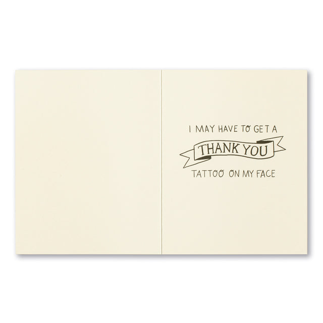 If you do one more nice thing for me | GREETING CARD - THANK YOU