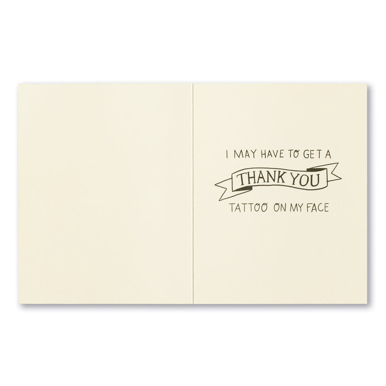 If you do one more nice thing for me | GREETING CARD - THANK YOU
