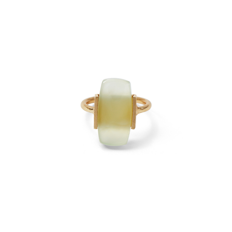 AQUA CHALCEDONY RING| JEWELRY