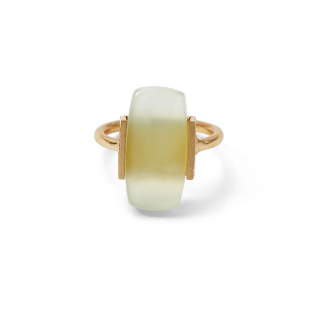 AQUA CHALCEDONY RING| JEWELRY