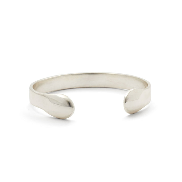 LUBIN SILVER CUFF WIDE| JEWELRY