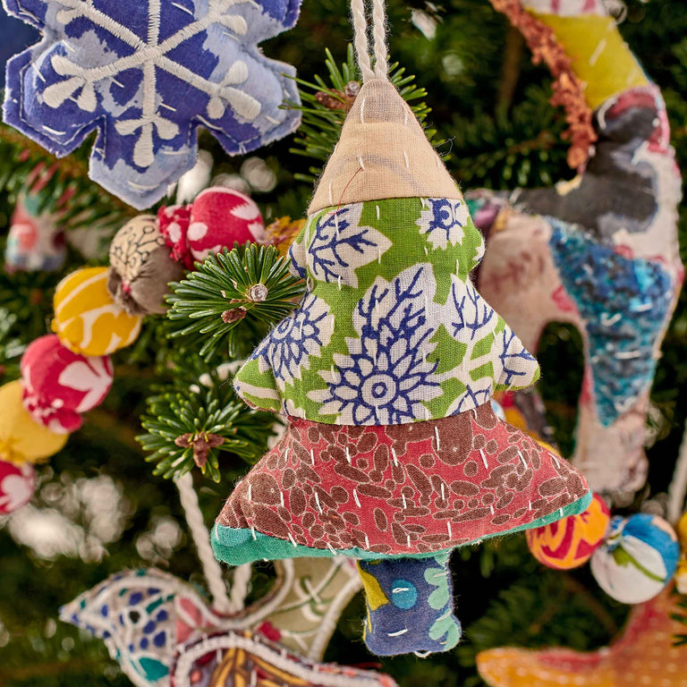 PATCHWORK CRNAMENT  | ORNAMENTS