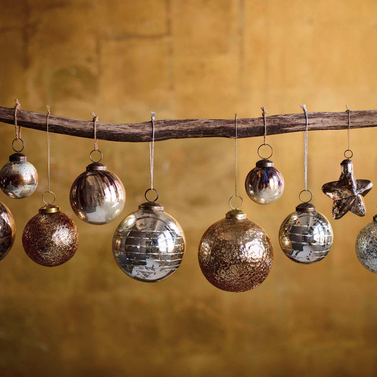 AUBAN ORNAMENT-2 IN (SET OF 4) | HOLIDAY