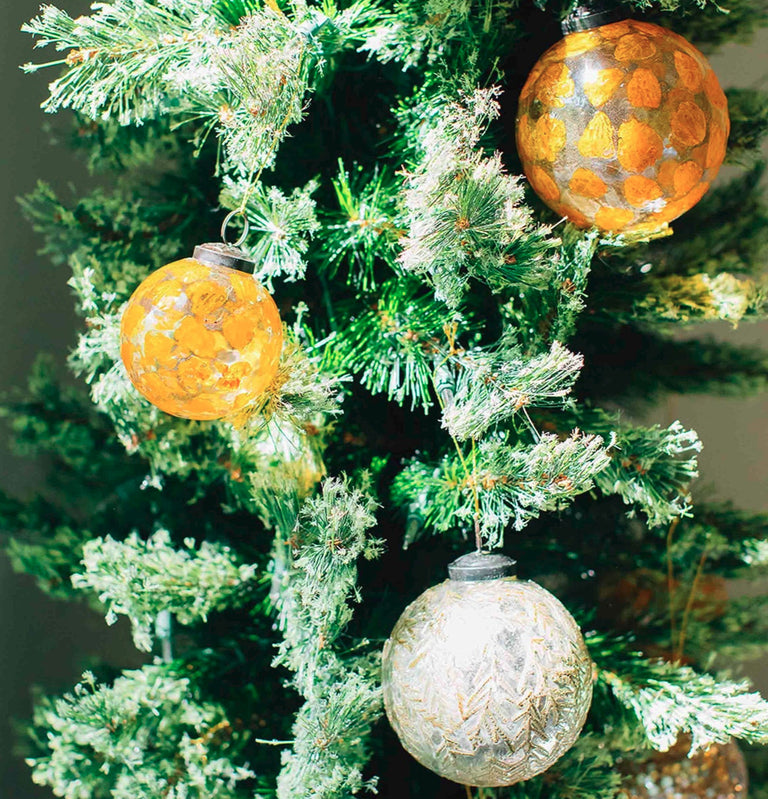 SOUCI ORNAMENT-4 IN-MARIGOLD | HOLIDAY
