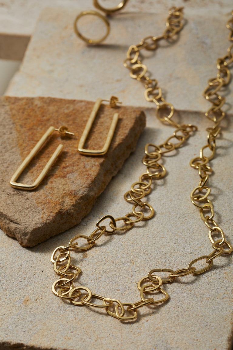 RECTANGULAR EARRINGS| JEWELRY