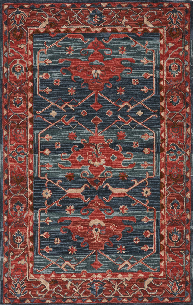 CARDAMOM CINNABAR | Handmade Hand Tufted Rug