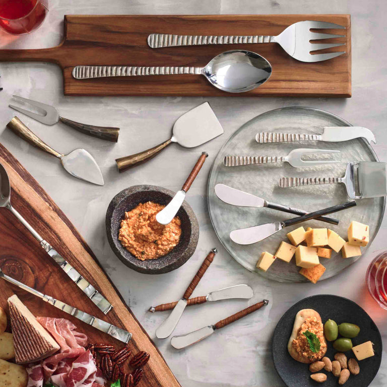 ABALON SALAD SERVERS (SET OF 2) | ENTERTAINING