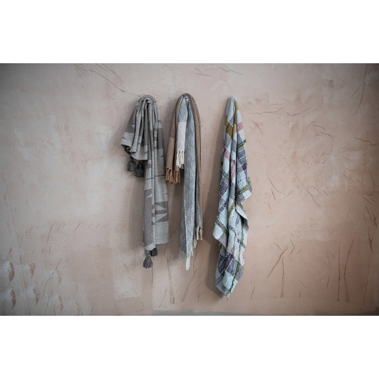 SEPIA AZTEC LINE WOVEN THROW | THROWS