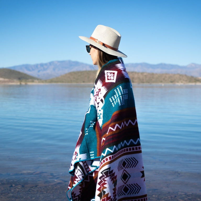 ALPACA BLACK CHAKANA (ECUADOR) | THROWS