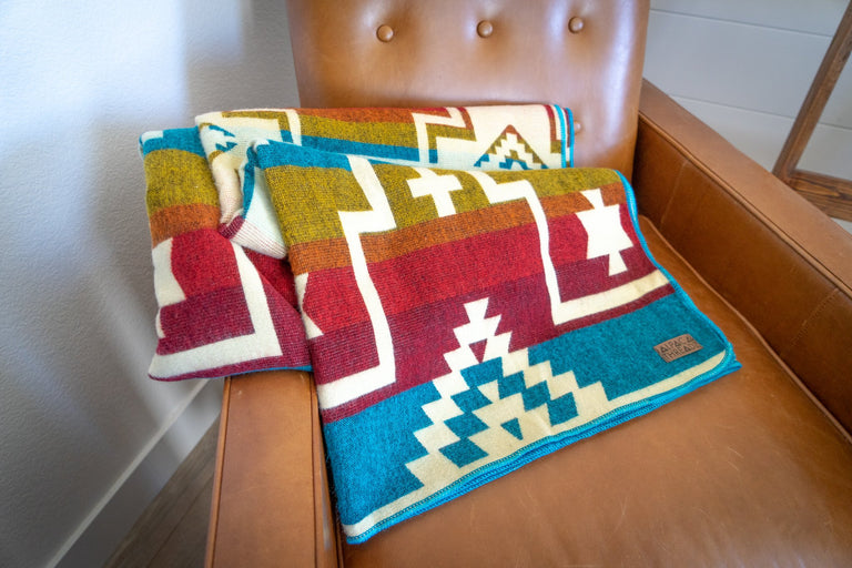 ALPACA BLACK CHAKANA (ECUADOR) | THROWS