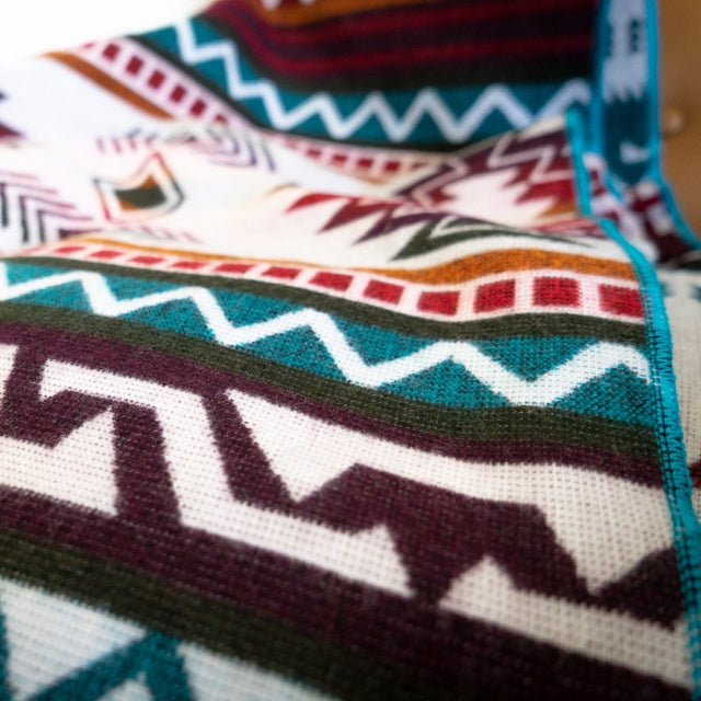 ALPACA BLACK CHAKANA (ECUADOR) | THROWS