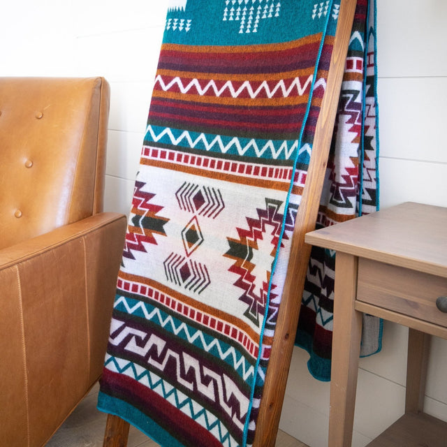 ALPACA TURQUOISE (ECUADOR) | THROWS