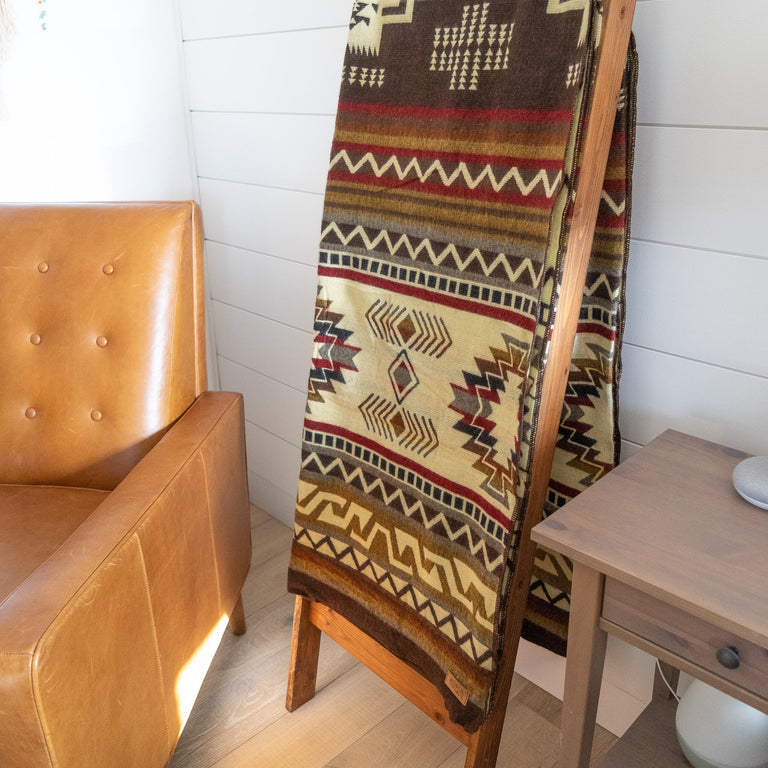 ALPACA BLACK CHAKANA (ECUADOR) | THROWS