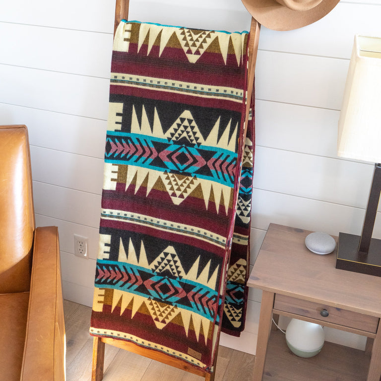 ALPACA BLACK CHAKANA (ECUADOR) | THROWS