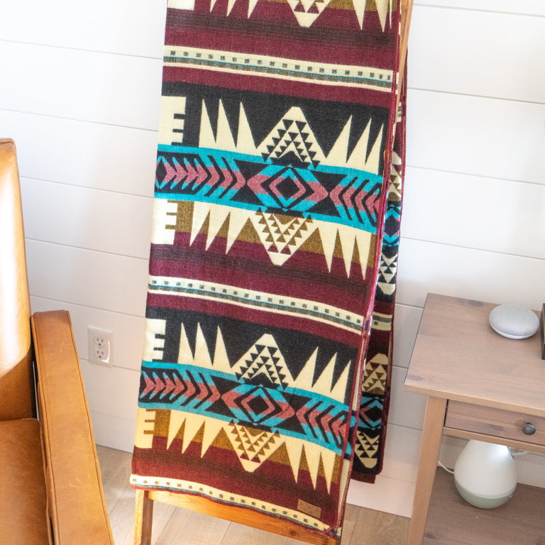 ALPACA BLACK CHAKANA (ECUADOR) | THROWS