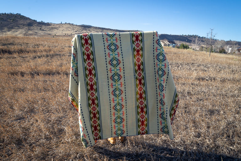 ALPACA BLACK CHAKANA (ECUADOR) | THROWS