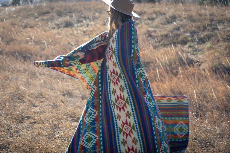 ALPACA BLACK CHAKANA (ECUADOR) | THROWS