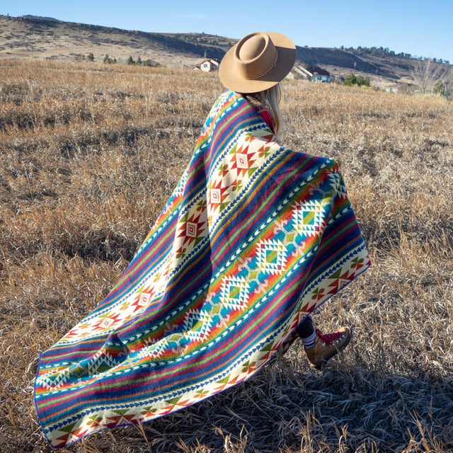 ALPACA BLACK CHAKANA (ECUADOR) | THROWS