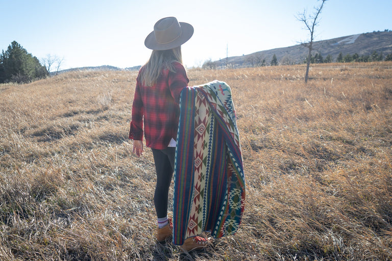 ALPACA BLACK CHAKANA (ECUADOR) | THROWS