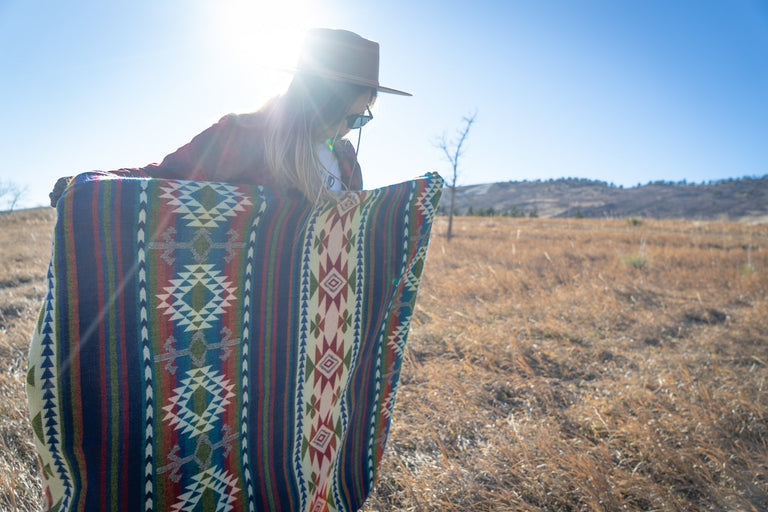 ALPACA BLACK CHAKANA (ECUADOR) | THROWS