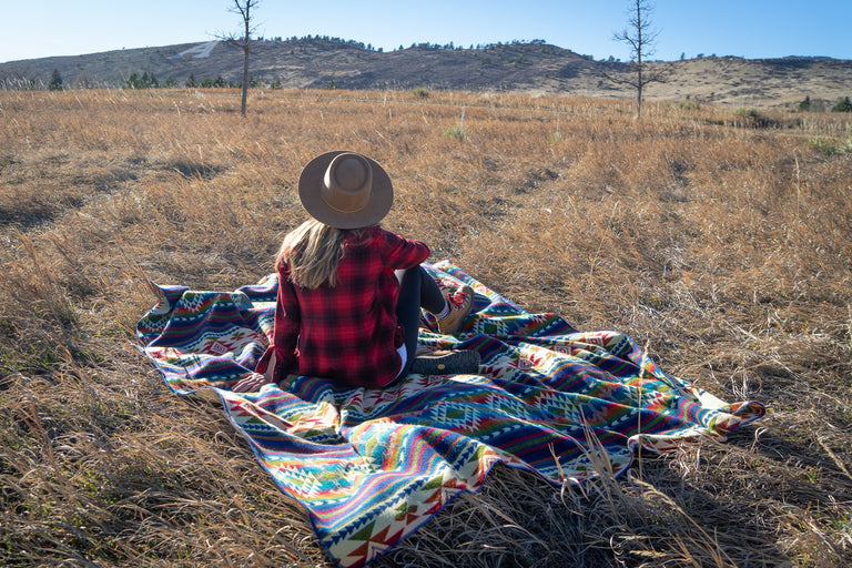 ALPACA BLACK CHAKANA (ECUADOR) | THROWS