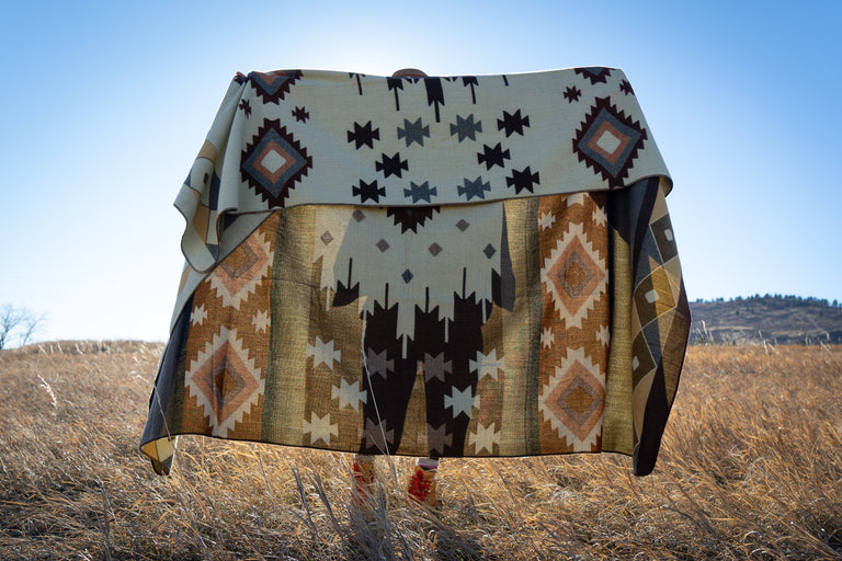 ALPACA BLACK CHAKANA (ECUADOR) | THROWS