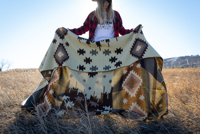 ALPACA BLACK CHAKANA (ECUADOR) | THROWS
